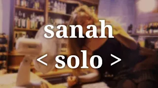 sanah - Solo (Tekst / Lyrics)