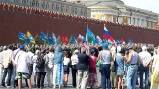 День ВДВ 2014 2 августа Красная площадь город москва