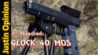 Glock 40 MOS 10mm - 1st Hundred