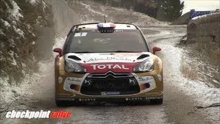 S.Loeb vs S.Ogier WRC MONTE CARLO 2013 HD