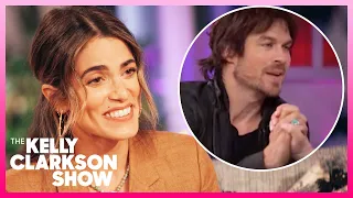 Nikki Reed Calls Husband Ian Somerhalder A 'Weirdo' For Non-Stop High-Fives