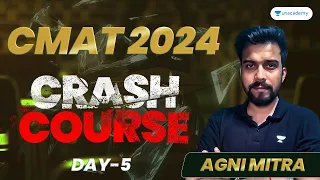 CMAT 2024 | Quant Crash Course | Day - 05 | Agni Mitra