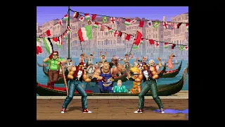The King of Fighters Collection: The Orochi Saga KOF 94 Terry Bogard Moveset Demo