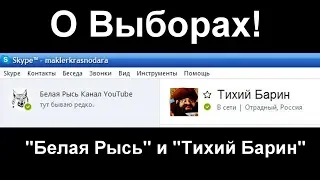 О Выборах. Белая Рысь и Тихий Барин.