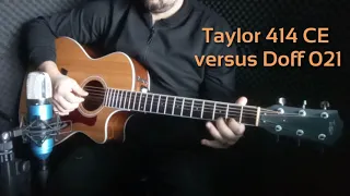 Taylor versus Doff Guitar Compare