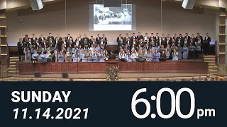 11/14/2021 Sunday 6pm - Full Service