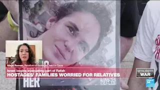 Israel hostage families implore 'people go back to negotiation table, not give up on our loved ones'