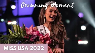 Miss USA 2022 Crowning Moment