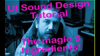 Video Game Sound Design Tutorial - User Interface Sounds