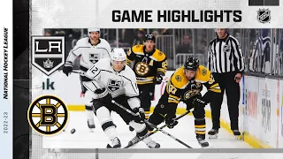 Kings @ Bruins 12/15 | NHL Highlights 2022