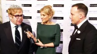 Elton John & David Furnish: Exclusive Interview at Winter Ball 2011 with Hofit Golan | FashionTV FTV