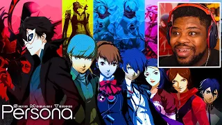 JRPG Fan reacts to ALL Persona Openings for the FIRST time!