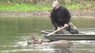 Veterinarian and his Son rescue a 10 Point Buck