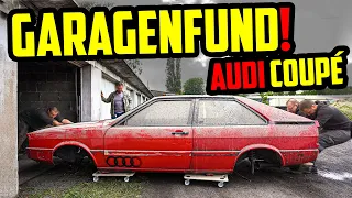 Nach 15 JAHREN aus der GARAGE gezogen! - Audi Coupé GT 5Zylinder - Unser großes Projekt!