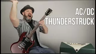 AC/DC Thunderstruck Guitar Lesson + Tutorial