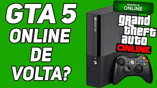 GTA 5 ONLINE ESTÁ DE VOLTA NO SEU XBOX 360 EM 2023... ROCKSTAR GAMES VOLTOU ATRÁS? 😱😱😱