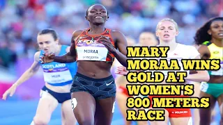 Commonwealth Games: Mary Moraa WINS gold AT WOMEN'S 800m Finals