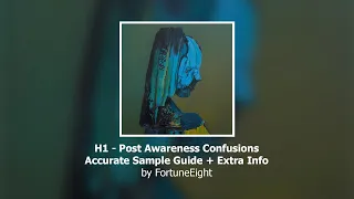 H1 - Post Awareness Confusions - Sample Guide + Info