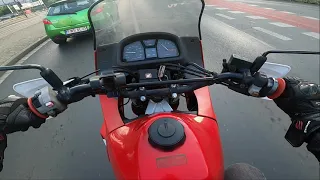 Transalp xl600v onboard way to work