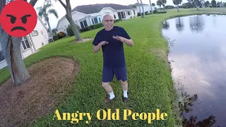 Getting Harassed 2 times while Fishing!!!(Angry Old Citizens)