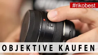 Objektive für deine Kamera 📷 kaufen - WELCHES OBJEKTIV IST DAS RICHTIGE darauf solltes du achten