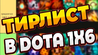 ТИРЛИСТ ЛУЧШИХ ЛЕГЕНДАРОК В DOTA 1x6