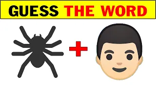 Can You Guess The WORD By The Emojis? | Guess The Emoji | Quiz Challenge