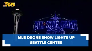 Watch: MLB All-Star drone show at Seattle Center