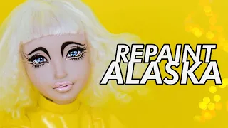 REPAINT ART DOLL ALASKA PRIDE DRAG QUEEN COLLABORATION