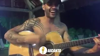 Gusttavo Lima - Coração bandido/Deus me livre - voz e violão - AiCanta!
