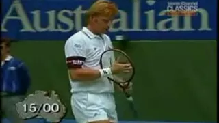 1991   Australian Open   Finale   Boris Becker b Ivan Lendl 01 16