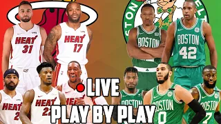 Boston Celtics vs Miami Heat Game 3 Live Play by Play Reaction