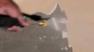 Removing emulsion paint