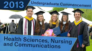 2013 Quinnipiac University Undergraduate Commencement - Communications, Health Sciences and Nursing