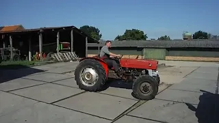 Massey Ferguson 135DT 4WD @ Happy Old Iron Belgium