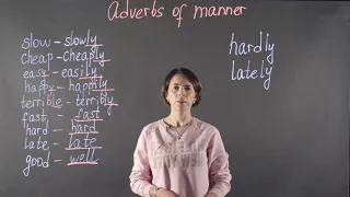 Adverbs of manner. Прислівники способу дії | Англійська мова