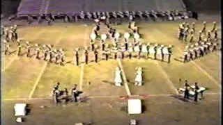 McComb High Marching Tiger Band - 1986 State Contest