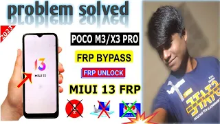 Poco frp bypass miui 13 unlock// Poco m3 frp bypass kaise koren//Poco frp bypass 2023