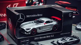 2024 MERCEDES-BENZ SLS AMG MODEL CAR UNBOXING #modelcars #toys #cars #benz  #cars #viral #trending