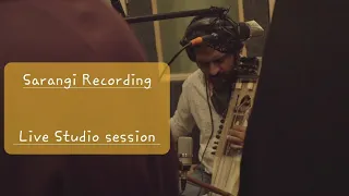 Amazing Sarangi Recording Live | Ghulam Ali | Indian instrument | Bollywood studio Recording