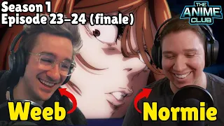 A Weeb & Normie React to Jujutsu Kaisen (Highlights Only) [S1E23-24] Finale!