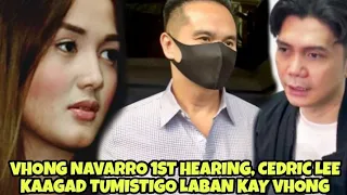 VHONG NAVARRO 1ST HEARING, CEDRIC LEE LUMABAS BILANG UNANG TESTIGO