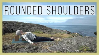 4 Yoga Poses for Rounded Shoulders | Full Hatha Yoga Class | Yoga with Melissa 581