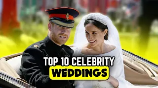 Top 10 MOST AMAZING Celebrity Weddings