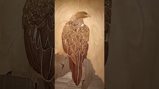 #eagle🦅 #marquetry #art #animals #woodworking #italy #design