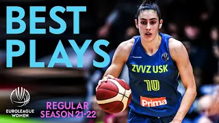 BEST Plays of the REGULAR Season| EuroLeague Women 2021-22