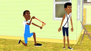 bibi - Slingshot - funny cartoon - kartun lucu - funny animation