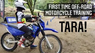 FIRST TIME OFF-ROAD MOTORCYCLE TRAINING at Coach Mel Aquino’s School