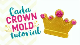 Cada Crown Bath Bomb Mold Tutorial w/ FREE recipe (link in description!) and pro tips!