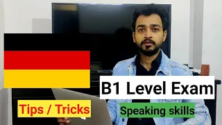 German B1 Level Exam| B1 Level Speaking Test| Tips for German Speaking practice|ADITYA Sharma|2021